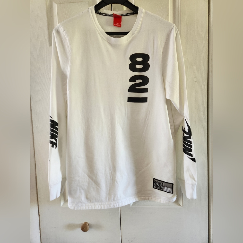 NIKE Air 82 Cotton Tee Large Modern Legend